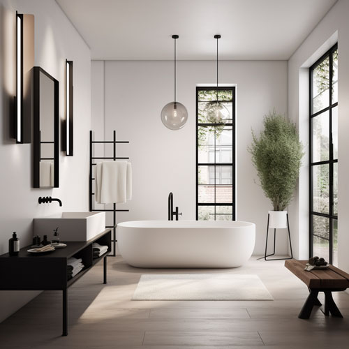Corian : le matériau innovant en design de salle de bain